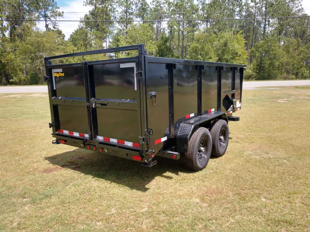 BIG TEX 7x14 DUMP TRAILER 7 TON 14LP-14 HIGH SIDE | Trailer Nation