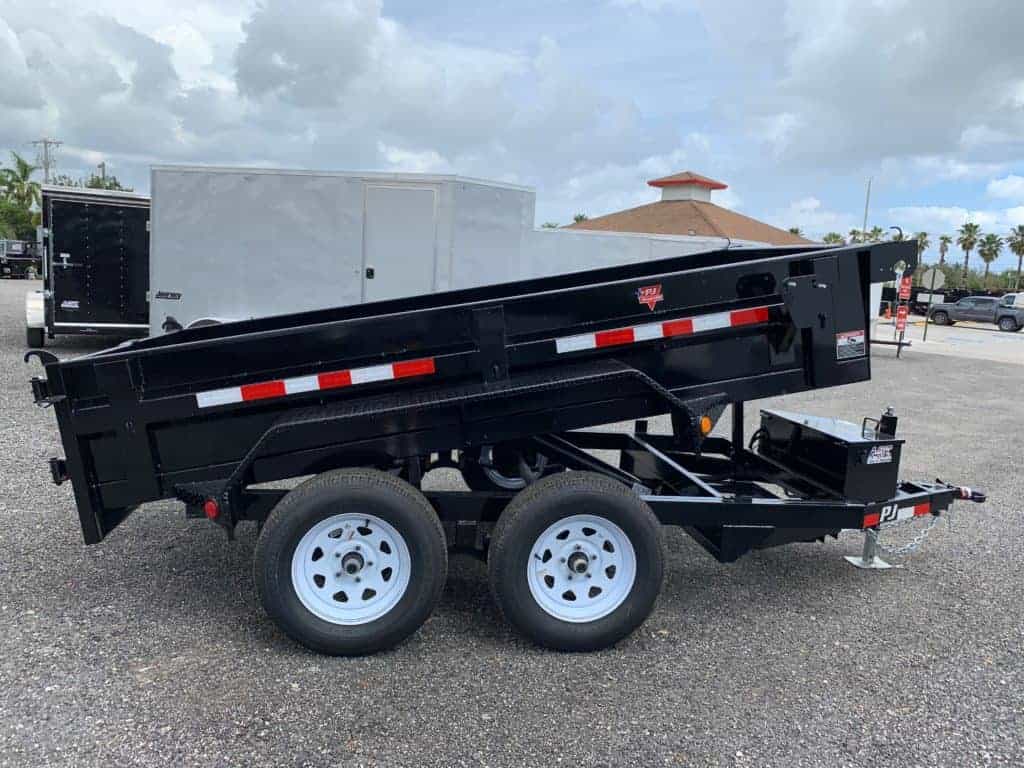 PJ 5X10 DUMP TRAILER 3.5 TON D5102 | Trailer Nation