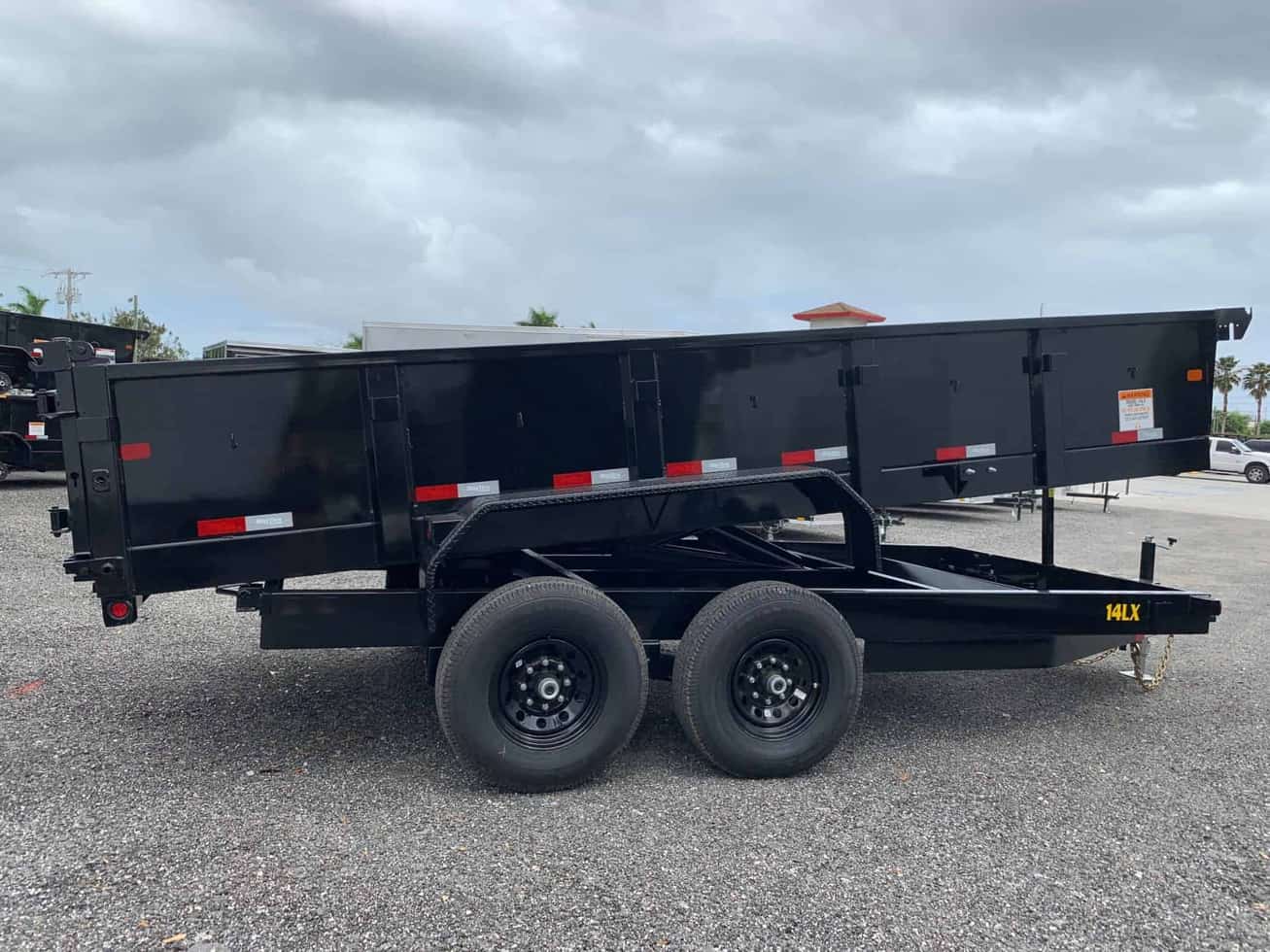 BIG TEX 7x16 DUMP TRAILER 7 TON 14LP-16 | Trailer Nation