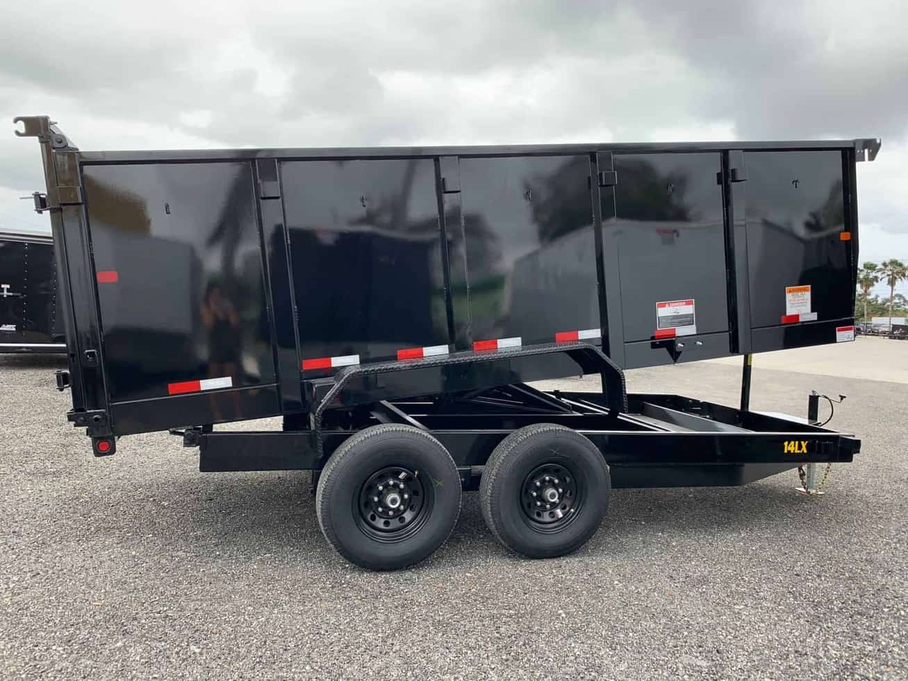 BIG TEX 7x16 DUMP TRAILER 8 TON 16LP-16 HIGH SIDE | Trailer Nation