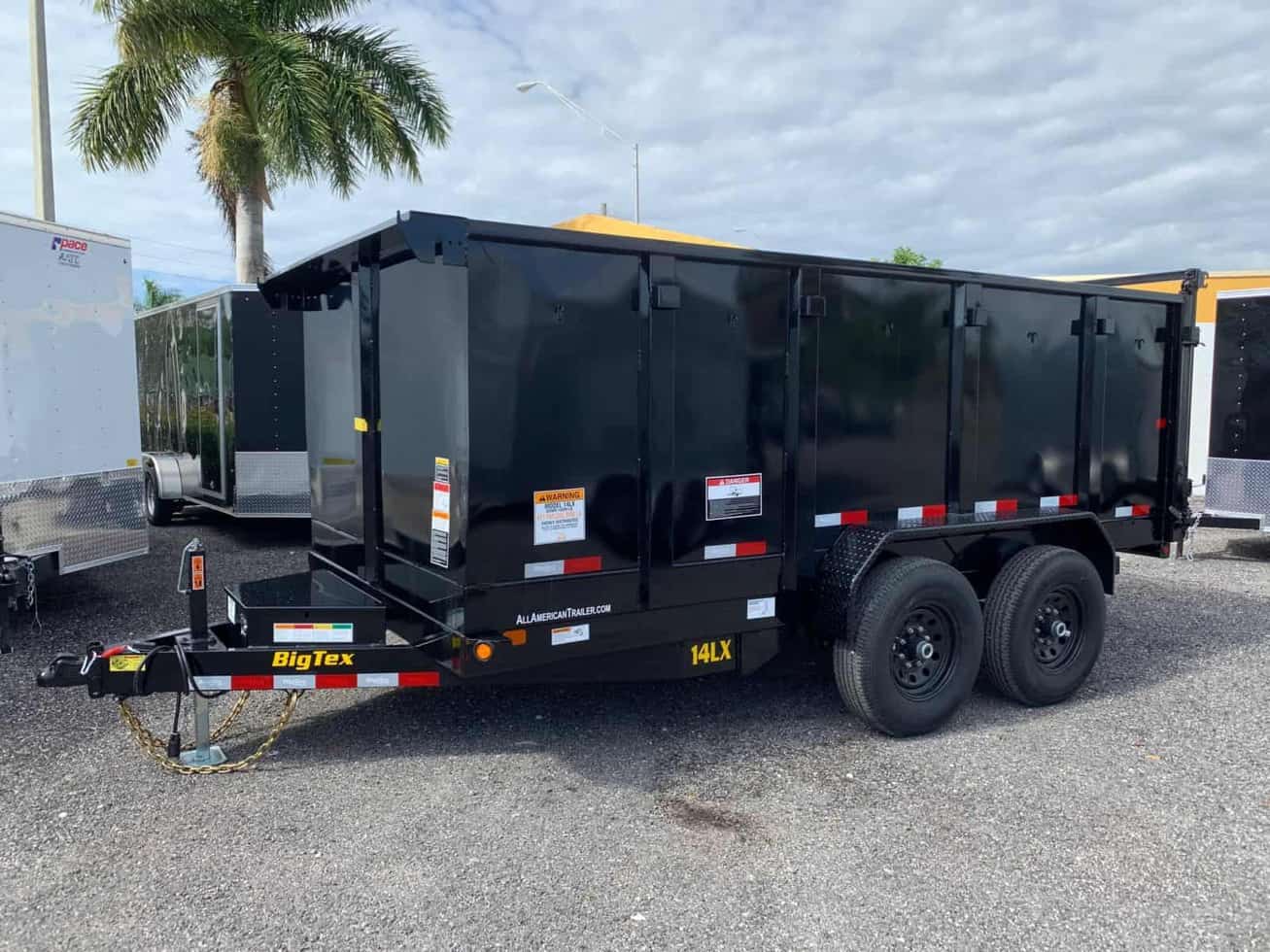 BIG TEX 7x14 DUMP TRAILER 7 TON 14LP-14 HIGH SIDE | Trailer Nation