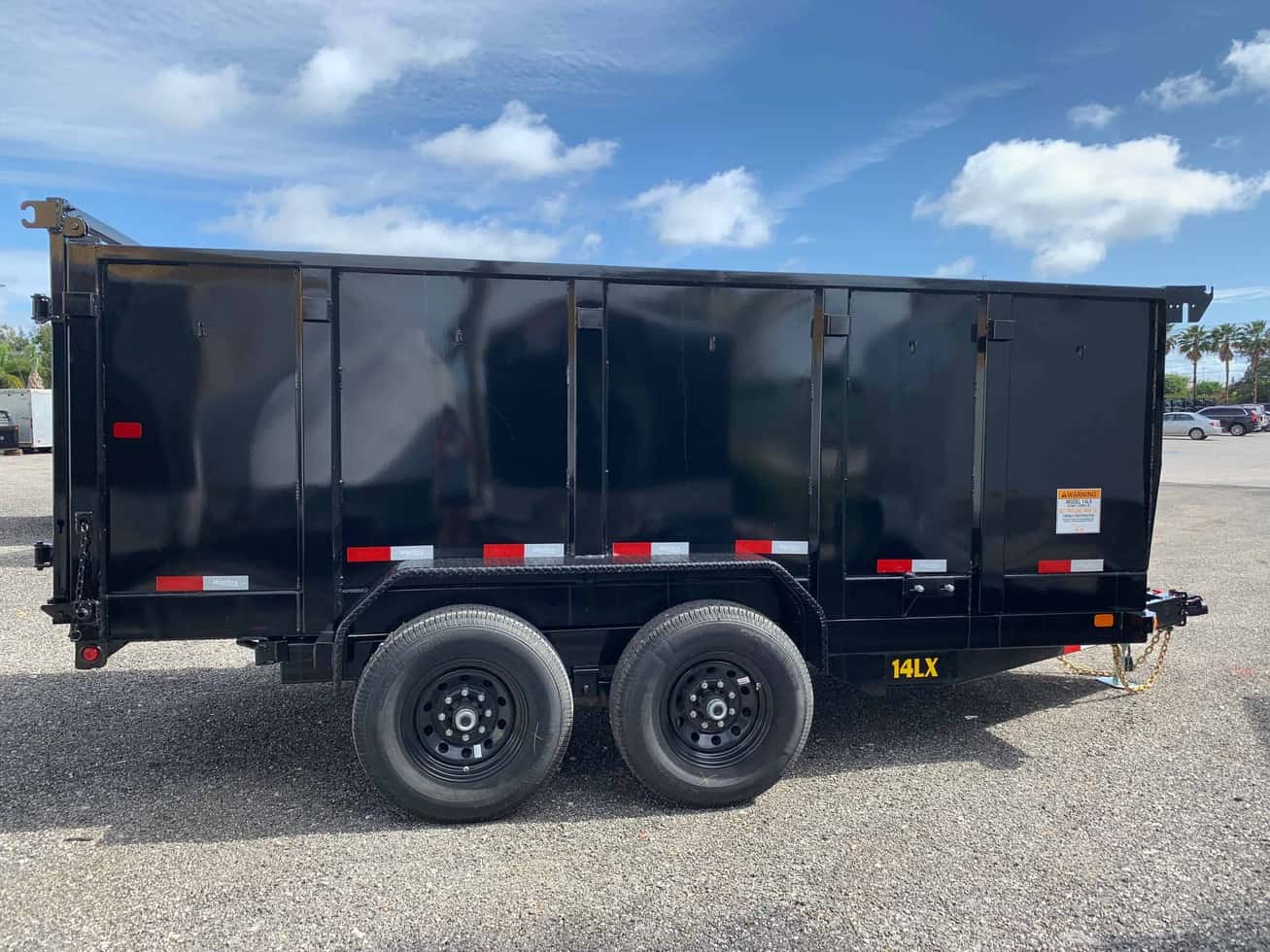 BIG TEX 7x14 DUMP TRAILER 7 TON 14LX-14 HIGH SIDE | Trailer Nation