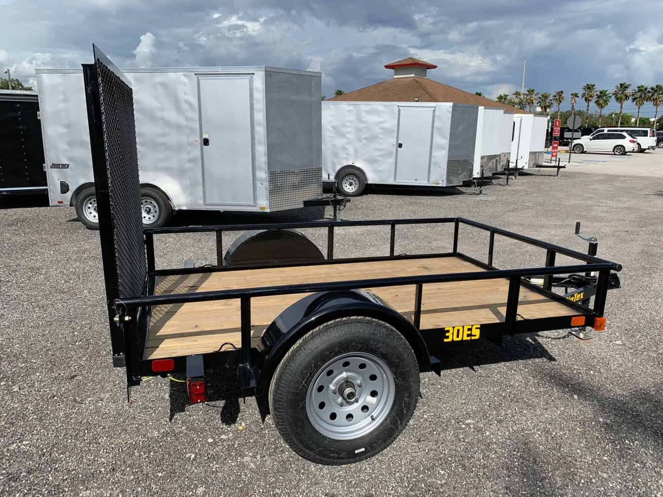 Big tex 5x8 utility trailer 30es 08 trailer nation
