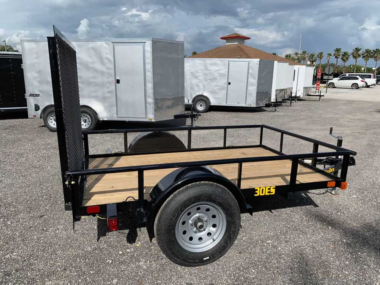 Big Tex 5x8 Utility Trailer 30es 08 Trailer Nation