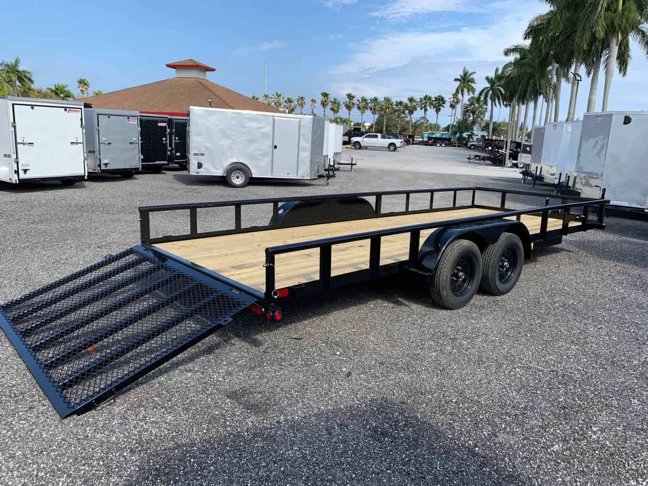 BIG TEX 7X20 UTILITY TRAILER 70PI-20 | Trailer Nation