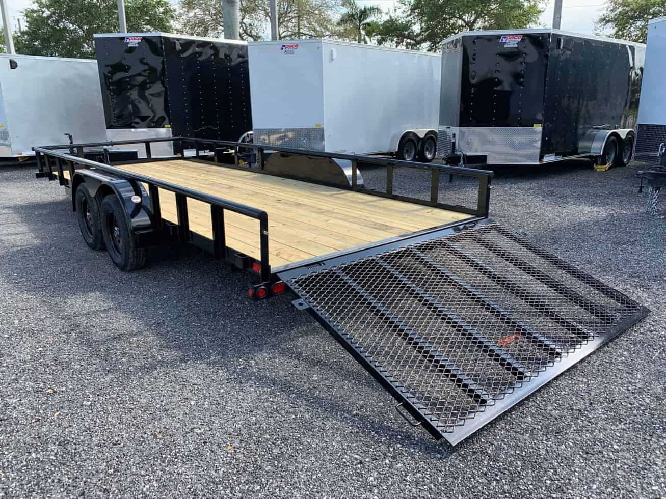 BIG TEX 7X20 UTILITY TRAILER 70PI-20 | Trailer Nation