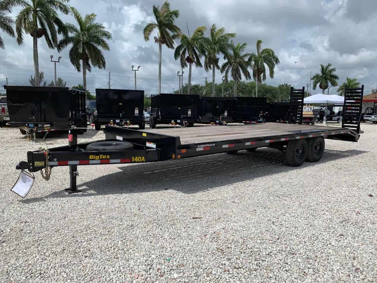 BIG TEX 20' DECKOVER TRAILER 7 TON 14OA-17+3 | Trailer Nation