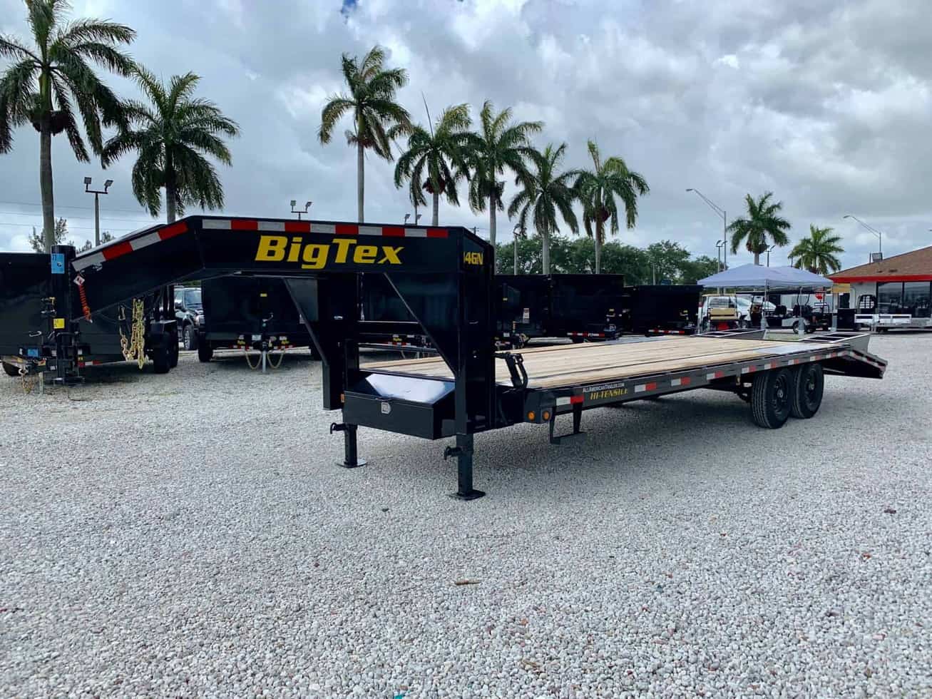 BIG TEX 25' GOOSENECK TRAILER 7 TON 14GN20+5 15,900 GVWR Trailer Nation