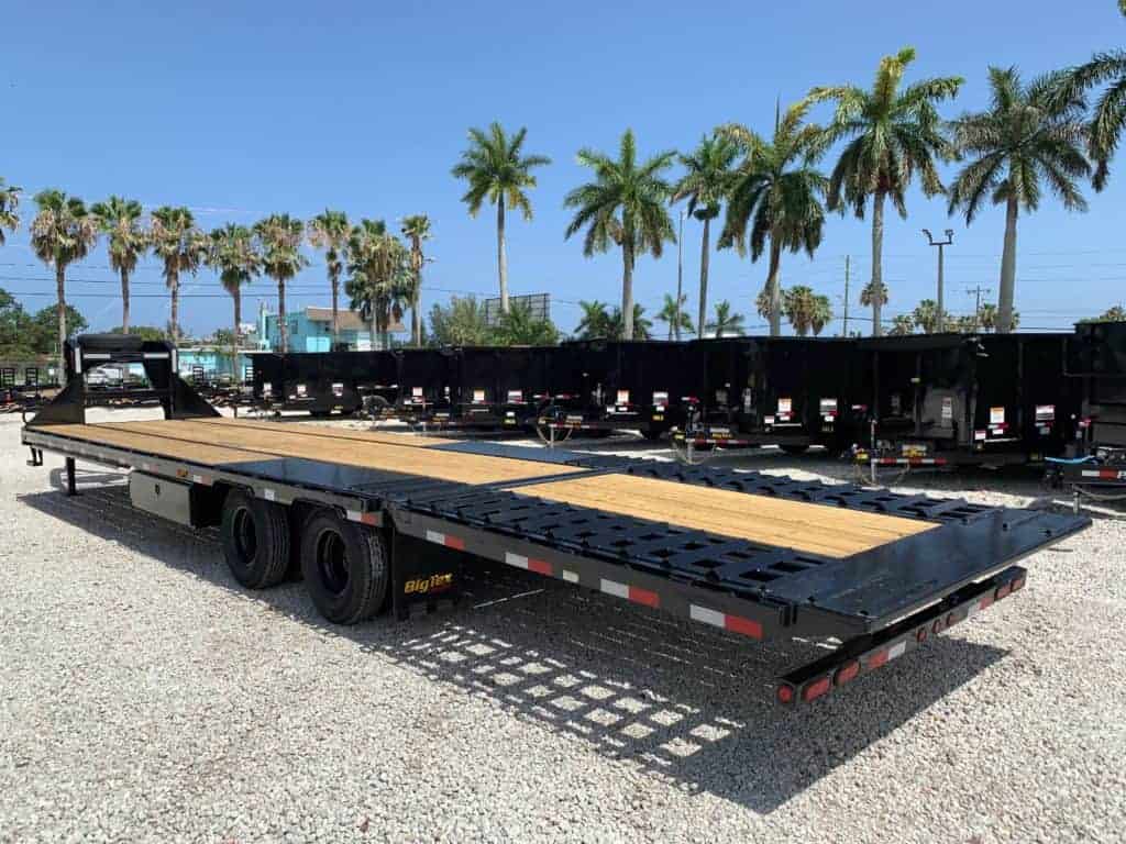 BIG TEX 35' GOOSENECK TRAILER HYDRAULIC DOVETAIL 12 TON | Trailer Nation